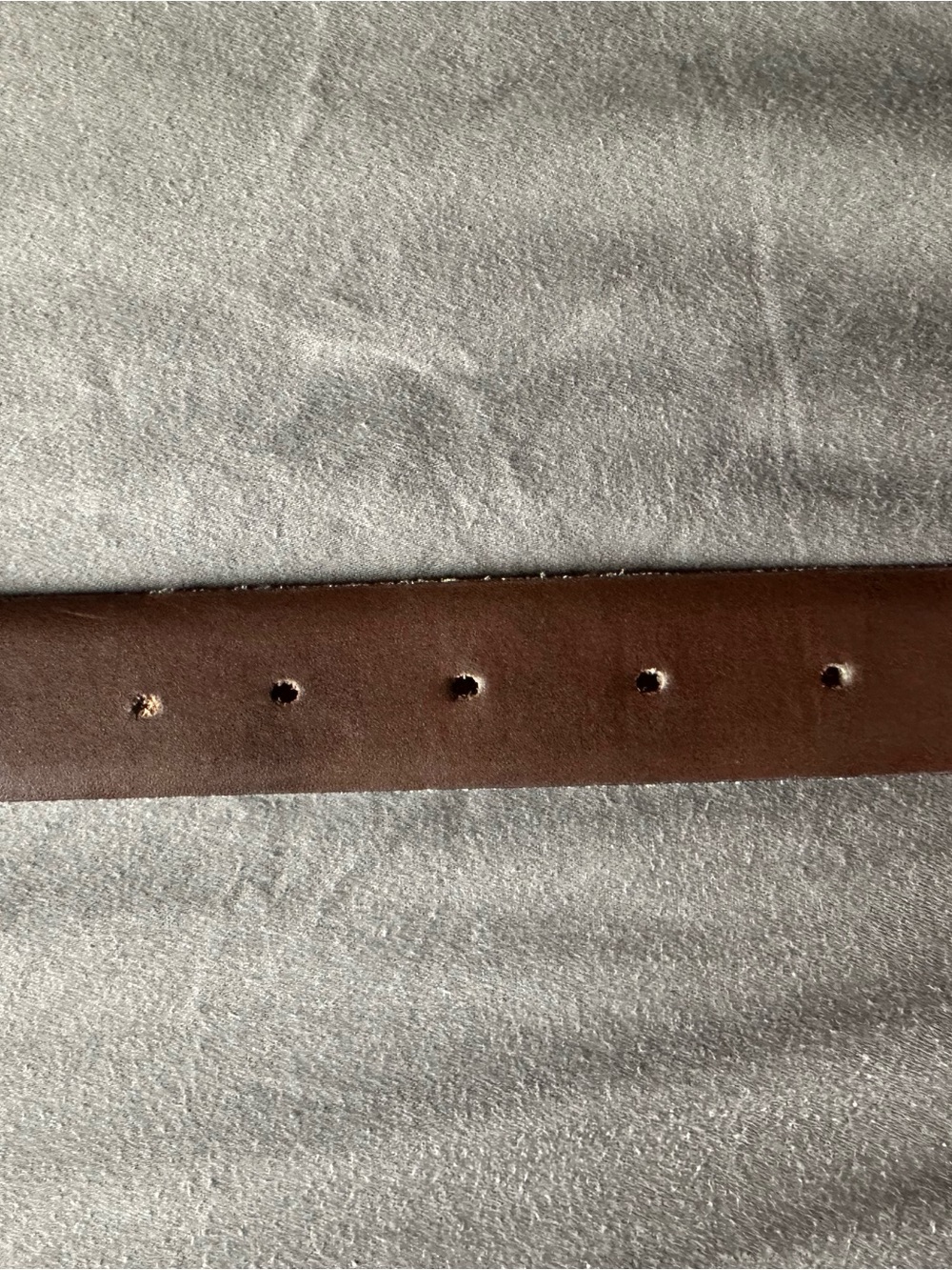 Saint Laurent Brown Belt with Gold-Tone Buckle - Picture 7 of 7